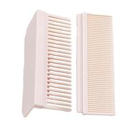 Iron Comb Attachment | Hair Straightener Comb Accessory | Lazy Hair Straightening Tool with Split Design | Easy To Use Smoothing Comb | Dense Tooth Comb For