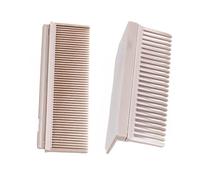 Iron Comb Attachment | Hair Straightener Comb Accessory | Lazy Hair Straightening Tool with Split Design | Easy To Use Smoothing Comb | Dense Tooth Comb For