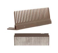 Iron Comb Attachment | Hair Straightener Comb Accessory | Lazy Hair Straightening Tool with Split Design | Easy To Use Smoothing Comb | Dense Tooth Comb For
