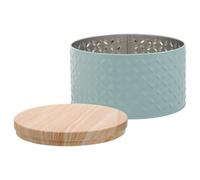 Iron Cookie Box with Lid for Candies and Treats, Large Capacity | Exquisite Lovely Design, Portable Home Decoration and Gift Packing, Protects Food from Impurities