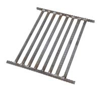 Iron Cooking Grate for Fire Pit Winter Season, Camping Grill | Welded Steel Rebar, Stable Platform for Firewood Logs and Pellets, Indoor Wood Stove Heating Use