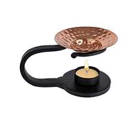 Iron & Copper Essential Oil Burner Aroma Diffuser - Resin Burner - 4 Inch Height