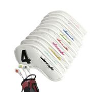 Iron Covers Golf Clubs - Golf Iron Toadcobas | 10 Piece Head Covers, Iron Collision Protection, Durable PU Coating, R