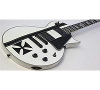 Iron Cross + Stripes JH Sticker Vinyl Body Guitar & Bass Sticker (Black)