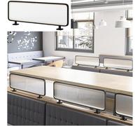 Iron Desk Divider PanelEnhance Privacy in Dining Areas & Offices Versatile Partition for Restaurants & Workspaces Ideal for Creating Personal Space