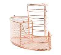 Iron Desktop Pen Holder Makeup Brush Cup for Office Storage | Back to School Decorations, Students and Office Workers, Creative Unique Design