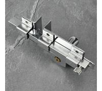Iron Door Gate Surity Old Style Exterior Anti Lock Fence Latch Mhanical Lock eft Havi Dual Keys for Iron Wooden Doors(Right)