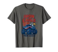 Iron Eagle Monster Truck Design T-Shirt