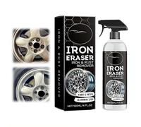 Iron Eraser Rust Remover Spray, 2026 New Upgrade Iron Eraser & Rust Remover Cleaner Sprays, Iron Powder Remover Spray for Car Wheels and Paint, Fast Acting Rust and Brake Dust Remover (120ml)