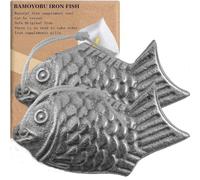 Iron Fish 2-Pack Add Natural Iron to Food & Water Perfect for Vegans, Athletes, Pregnant Women & Kids Fight Anemia & Iron Deficiency Safely Gift Loved Ones