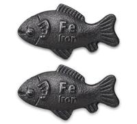 Iron Fish for Deficiency Cast Iron Figurine, Reduce the Risk of Anemia Perfect for Vegans, Athletes, Pregnant Women & Kids Gift Loved Ones