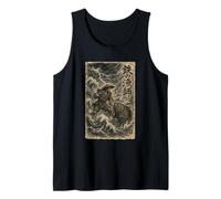Iron Fisherman - Japanese Storm Warrior Ukiyo-e Style Tank Top