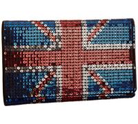Iron Fist Women's Union Jack Medium Wallet Casual Red/White/Blue IFLW0010