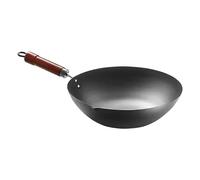Iron Frying Pan, Japanese Iron Pan, Cookware for Natural Cooking, Versatile Stove and Induction Compatible, Sturdy Material Kitchen Camping Restaurants Use, 20.87x12.6x5.98 Inches