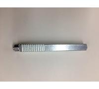 Iron Galvanised Expansion Framework White 8 x 65 mm for Mounting Or pomoli on Handles Security Doors, Or On Locks Q8, securemme Length MM65