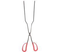 Iron Garbage Tongs with Plastic Handle Portable Grab Tool