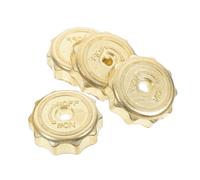 Iron Gas Stove Control Knobs Replacement Golden 4pcs | Control Gas Flow, Easy-to-use Design, for Home Cooks and Professional Chefs