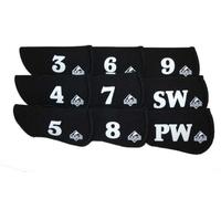 Iron Gloves 3-SW Neoprene Iron Covers (Black, Set of 9)