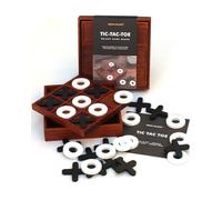 Iron & Glory Wooden Noughts & Crosses (Tic Tac Toe) Suck UK Multi One Size