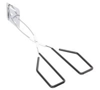 Iron Grill Tongs for Barbecue and Meat Pancakes, One-Piece