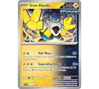 Iron Hands 061/162 Uncommon Pokemon Card (SV Temporal Forces) + 1x TitanCards® Toploader