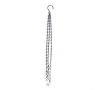 Iron Hanging Plant Chain 35.5-55.5cm 3-Point Hanger Sturdy Adjustable | For indoor or outdoor use Adjustable length Multiple sizes suit pots planters birdhouses or lanterns