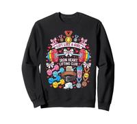 Iron Heart Lifting Club Strong Woman Gym Lifter Sweatshirt