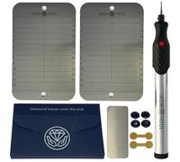 IRON HODL - Bitcoin Wallet (2x 24+1) + Engraving Pen Silver + Test Plate