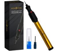 IRON HODL - Engraving Pen with Diamond Tip - Gold - DIY Ceramic Engraving