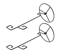 Iron Hydroponic Vase Hanger Stand 2pcs for Flowers and Air Plants