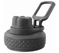 Iron Infidel Battle Bottle Replacement Cap - 64 Oz and 32 Oz Water Bottle Lid Replacement, Chug Cap with Twist on Lid (Grey)