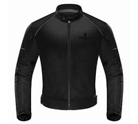IRON JIA'S Motorcycle Jacket, CE Protection Gear, Summer Breathable Mesh Casual Biker Riding Jacket for Men XL