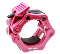 Iron Lab Barbell Clips Olympic Collar Pair of 2" Inch Pro ABS Locking Set of 2 Pink Clamps Perfect for Pro Crossfit Strong Lifts and Olympic Training Professional Quality