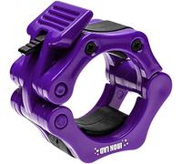Iron Lab Olympic Barbell Clamps Pair of 2" Inch Pro ABS Clips Set of 2 Purple Collars Perfect for Pro Crossfit Strong Lifts and Olympic Training Professional Quality