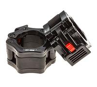 Iron Lab Olympic Barbell Clips Pair of 2" Inch Pro Clamps Set of 2 Black Collars Perfect for Pro Crossfit Strong Lifts and Olympic Training Professional Quality
