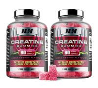 Iron Labs Nutrition Creatine Gummies 6000mg per Serving - Lab-Tested Creatine Monohydrate Gummies - Strawberry Flavour Gummy Bears - High Strength for Men and Women (180 Count, Vegan)