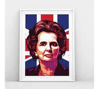 Iron Lady - Maggie Thatcher - A3 Print by Rogues' Gallery