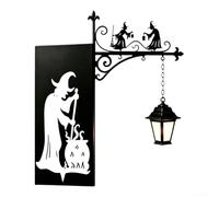 Iron Lantern Light Shelf Warm Cool Modes Compact Sturdy Iron Shelving Lamp Dual Color Temperature Small Tabletop Light Shelf for Home Office Decor 22.5cm Iron Lantern Light Adjustable Brightness(B)