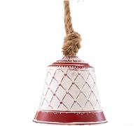 iron large bell hanging ornaments for Christmas decoration, perfect for For Windows and various festive environments (Number 8)