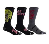 Iron Maiden 3rd Pack Giftbox Men Socks multicolor, multicoloured, 34