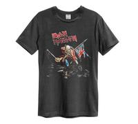 IRON MAIDEN 80 TOUR AMPLIFIED VINTAGE CHARCOAL X LARGE - T-shirt