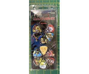 Iron Maiden Album Covers 12 Plectrum Pack Exclusive Officially Licensed Set