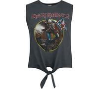 Iron Maiden Amplified Collection - Trooper Top charcoal L