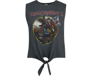 Iron Maiden Amplified Collection - Trooper Top charcoal XL