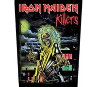 Iron Maiden Killers Back Patch multicolour Onesize