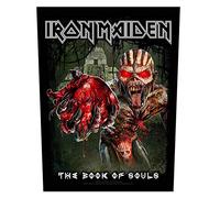 Iron Maiden Backpatch Book of Souls Band Logo Eddie Heart Official 36cm x 29cm One Size
