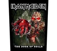 Iron Maiden Backpatch Book of Souls Band Logo Eddie Heart Official 36cm x 29cm One Size