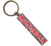 Iron Maiden Keyring Keychain - Band Logo - Officially Licensed - Silver - One Size