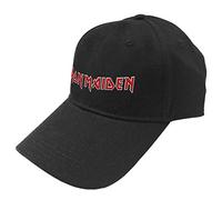 Iron Maiden Baseball Cap Classic Band Logo Trooper Official Black Strapback One Size