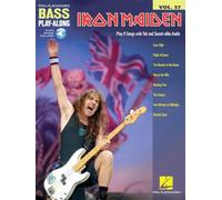 Iron Maiden: Bass Play Along, Volume 57 - Bass Guitar TAB Sheet Music Songbook with Online Audio | 8 Heavy Metal Rock Songs including The Trooper, Run ... Years (Hal Leonard Bass Play-along, 57)